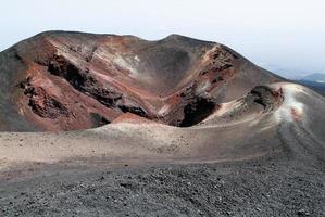 Vulcano of mount Etna on Sicily photo