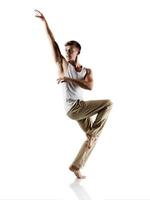 Caucasian male dancer photo