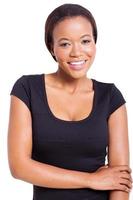young african american woman photo