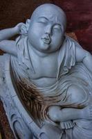 Asian marble statue photo