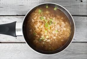 Asian instant noodle