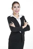 young Asian business woman photo