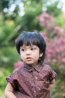Asian cute little boy