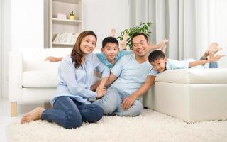 Asian family photo