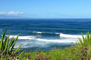Playa de mandíbulas, Maui foto