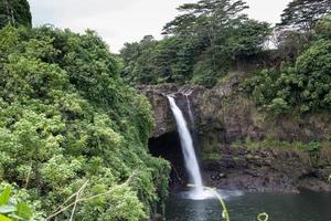 Estados Unidos - Hawaii - Isla grande, Rainbow Falls foto