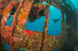 Wreck diving photo