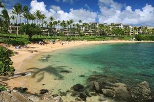escena del hotel de maui hawaii pacific ocean beach resort foto