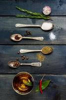 herbs and spices selection photo