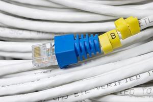 cable de LAN foto