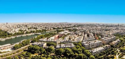 skyline of Paris photo