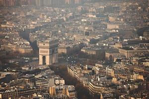 View over Paris photo