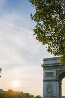 Arco de triunfo, París, Francia