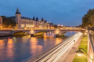 Pont au Change and Conciergerie in Paris photo