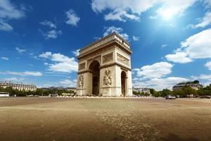 Arco de triunfo, París