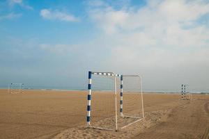 Beach soccer goals photo