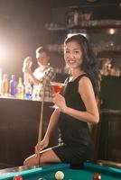 Vietnamese lady in the bar
