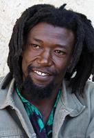 Rastafarian portrait photo