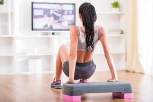 Fitness at home photo