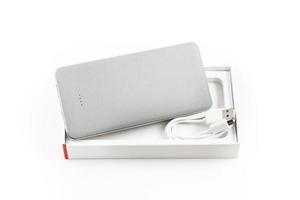Power bank for charging mobile devices. photo