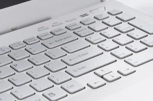 Right side of keyboard
