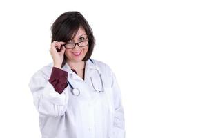 Sympathetic Health Care Employee Looking at you photo