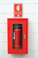 Fire extinguisher cabinet