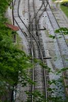 Switches on railway tracks