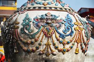 escultura y talla de arte estilo nepal foto