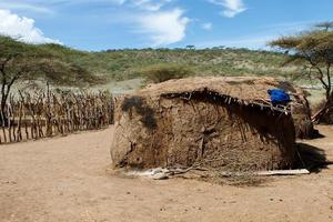 Masai village photo
