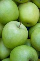 close up of green apples photo