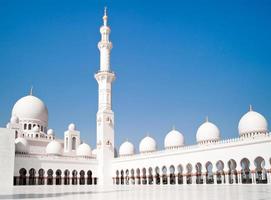 Mosque in Abu Dhabi photo