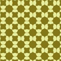 Elegent Floral Shape Lime Pattern vector