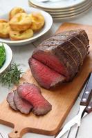roast beef with yorkshire pudding