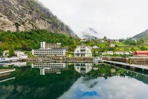 Geiranger fjord photo