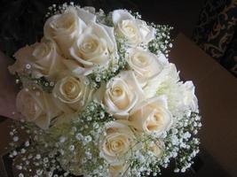 White Bridal Bouquet photo
