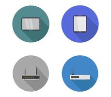 Set of Technology Icons vector