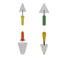 Set of Trowel Icons vector