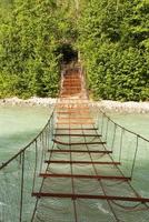 puente oxidado foto