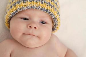 baby in hat photo
