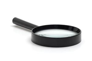 Magnifying Glass on White photo