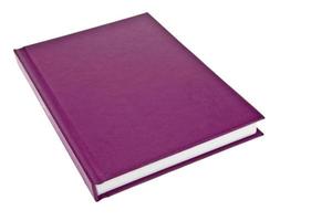 libro de tapa púrpura
