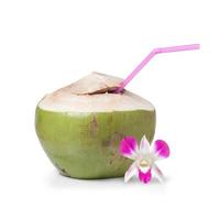 bebida de agua de coco fresca