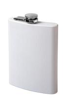 White flask for drinks photo