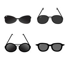 Set of Sunglasses vector