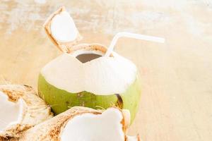 bebida de agua de coco