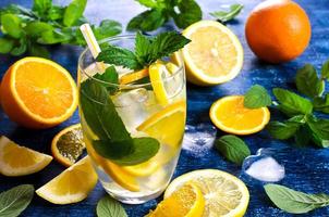 Drink with citrus