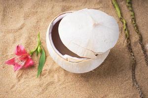 Coconut water drink photo