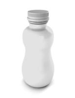 White bottle for drink photo