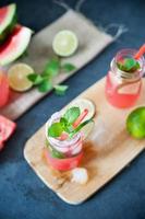 Delicious melon and lime drink